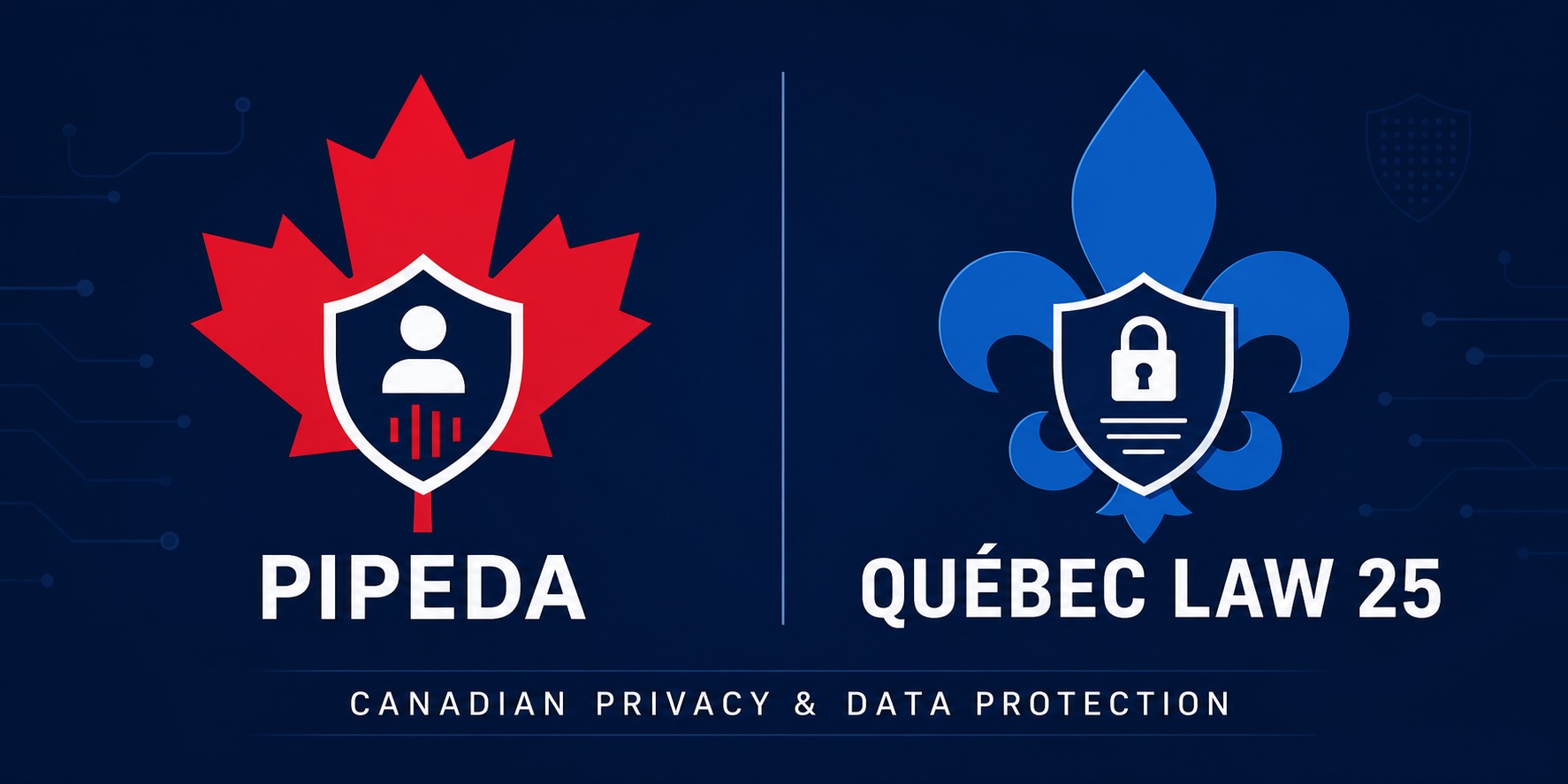 PIPEDA and Quebec Law 25, Canadian privacy and data protection